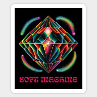 Soft Machine - Original Fan Artwork Design Magnet